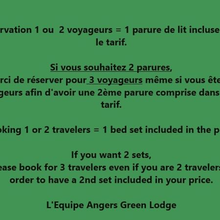 Tiny House Cosy 1 - Angers Green Lodge Εξωτερικό φωτογραφία